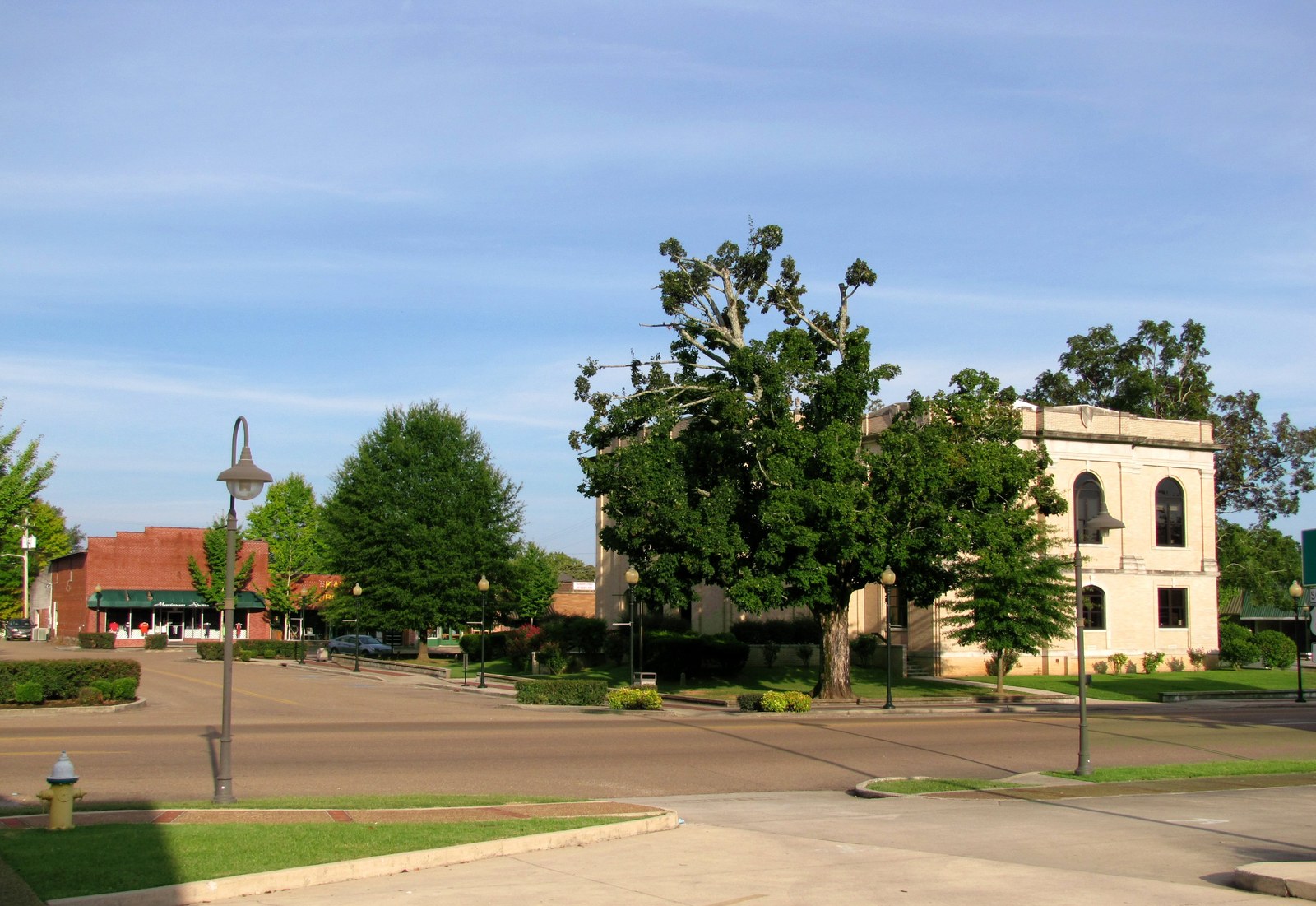 Jasper courthouse square, seat of the Marion County Sheriff's Office