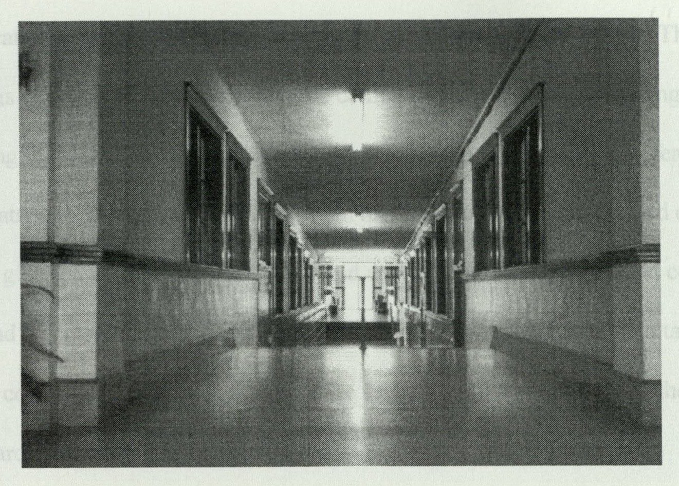 First floor corridor from the memorial lobby